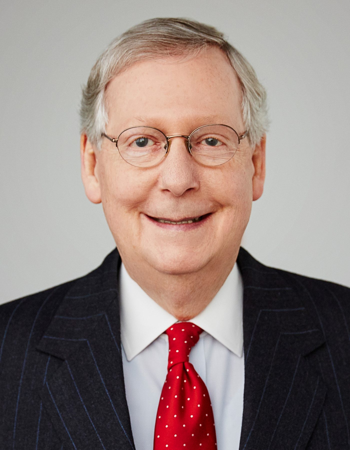 Official Senate portrait of Mitch McConnell.